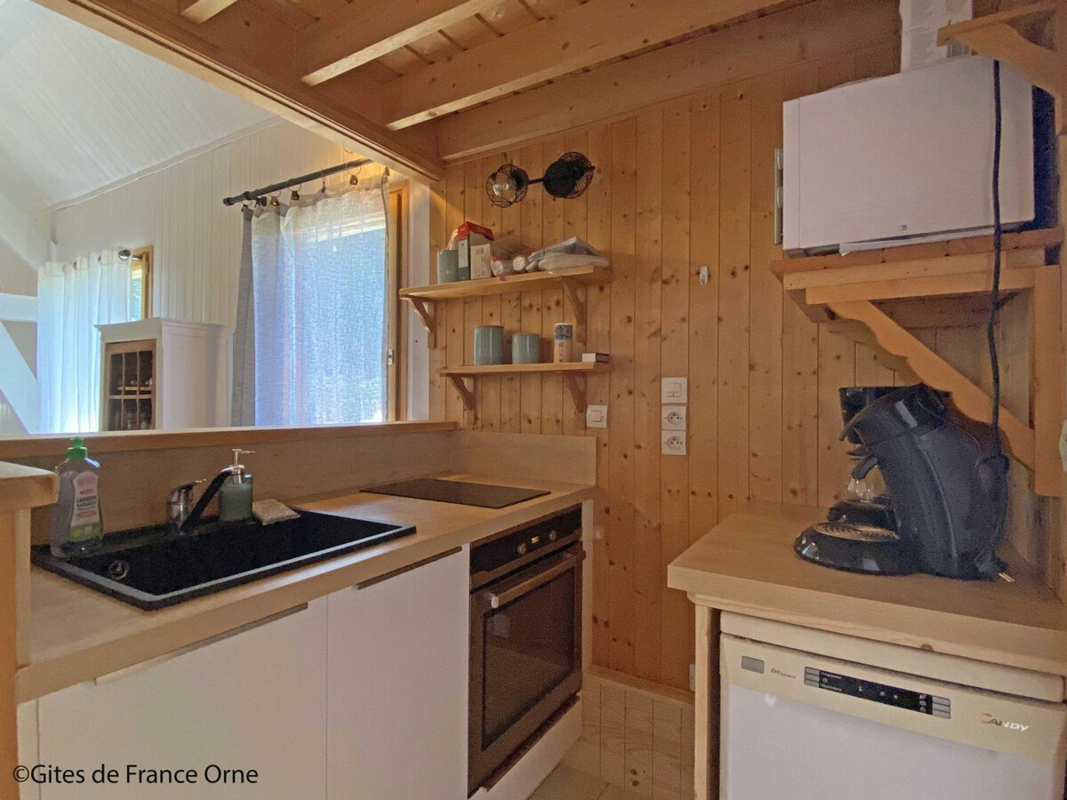 Chalet bois plain pied en forêt à Chaumont - Photo 6