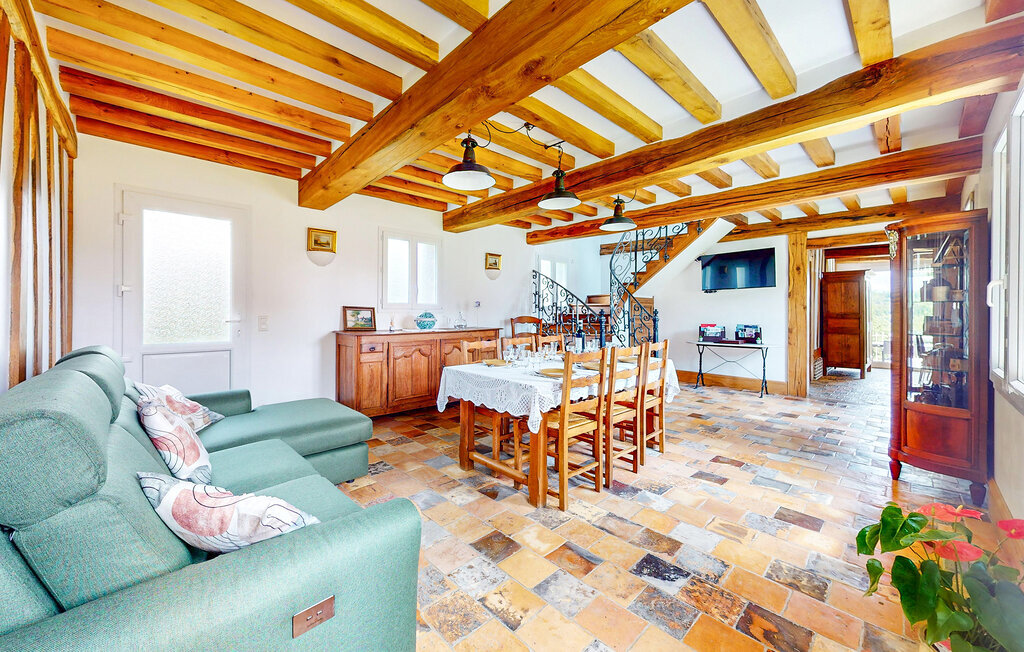 Ancienne ferme normandie, 6 personnes, jardin 2000 m² - Photo 3