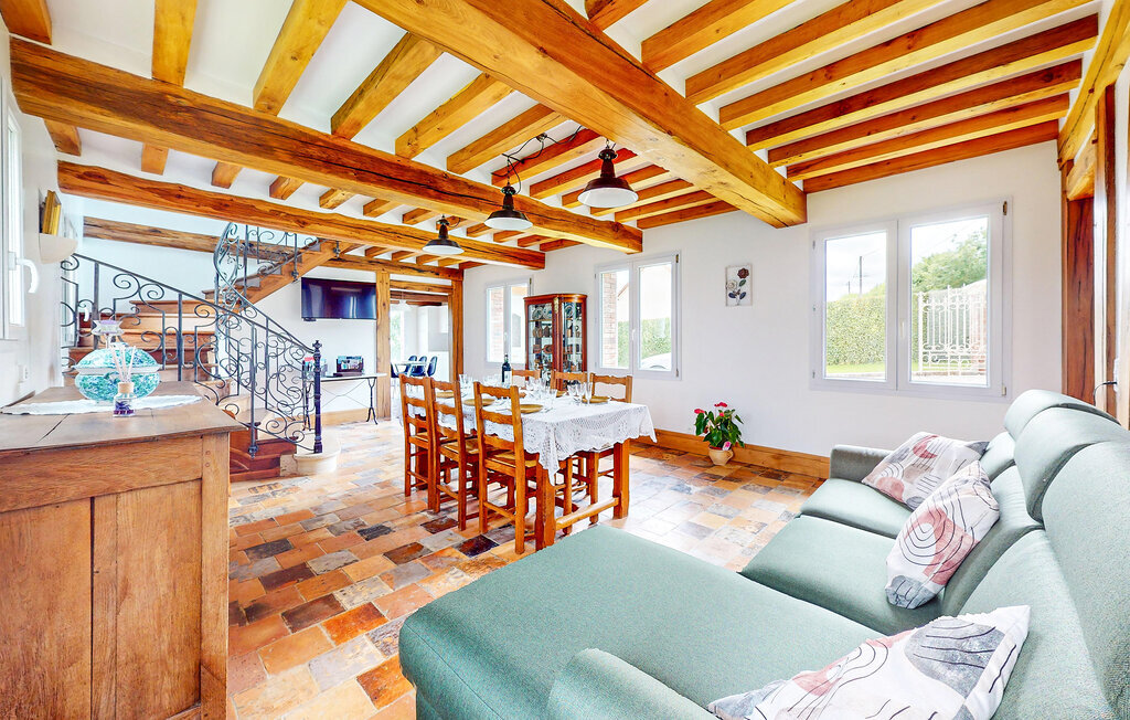 Ancienne ferme normandie, 6 personnes, jardin 2000 m² - Photo 4