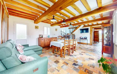 Ancienne ferme normandie, 6 personnes, jardin 2000 m² : photo 3