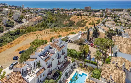 Appartement avec terrasse sur le toit et vue mer, Mijas Costa : photo 11