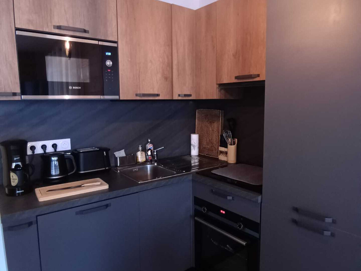 Appartement 7 pers. avec poêle et 2 terrasses à Vars - Photo 4