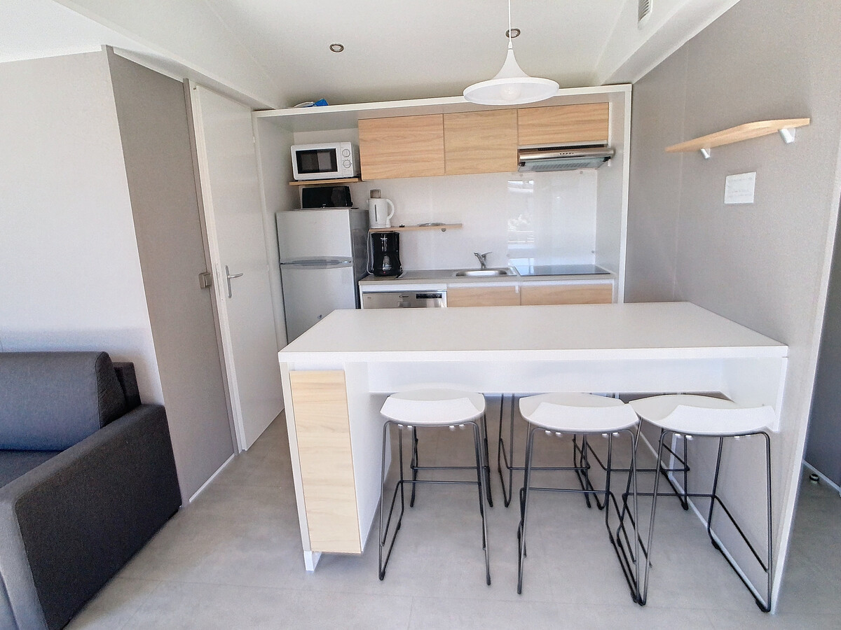 Mobil-home 2 chambres à 200 m de la plage, Jullouville - Photo 3