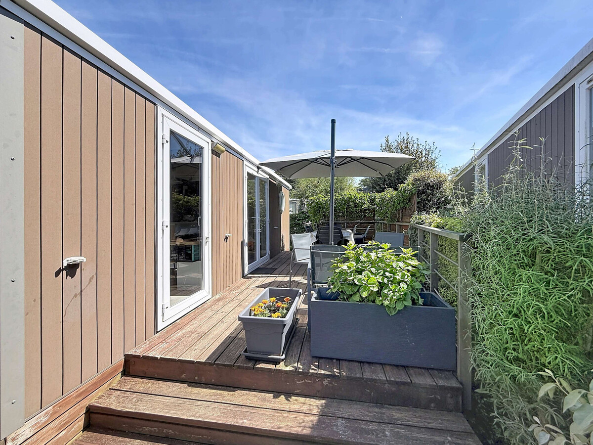 Mobil-home 2 chambres à 200 m de la plage, Jullouville - Photo 10