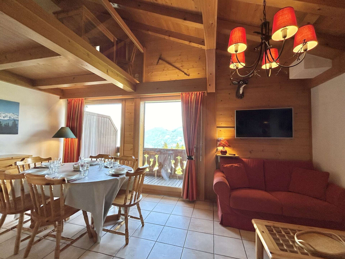Appart 3P + mezzanine, 7 couchages, vue Mont-Blanc - Photo 2
