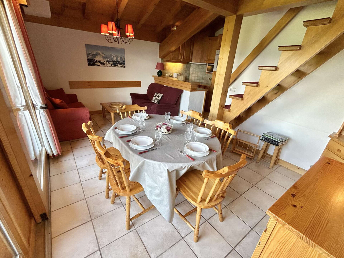 Appart 3P + mezzanine, 7 couchages, vue Mont-Blanc - Photo 3