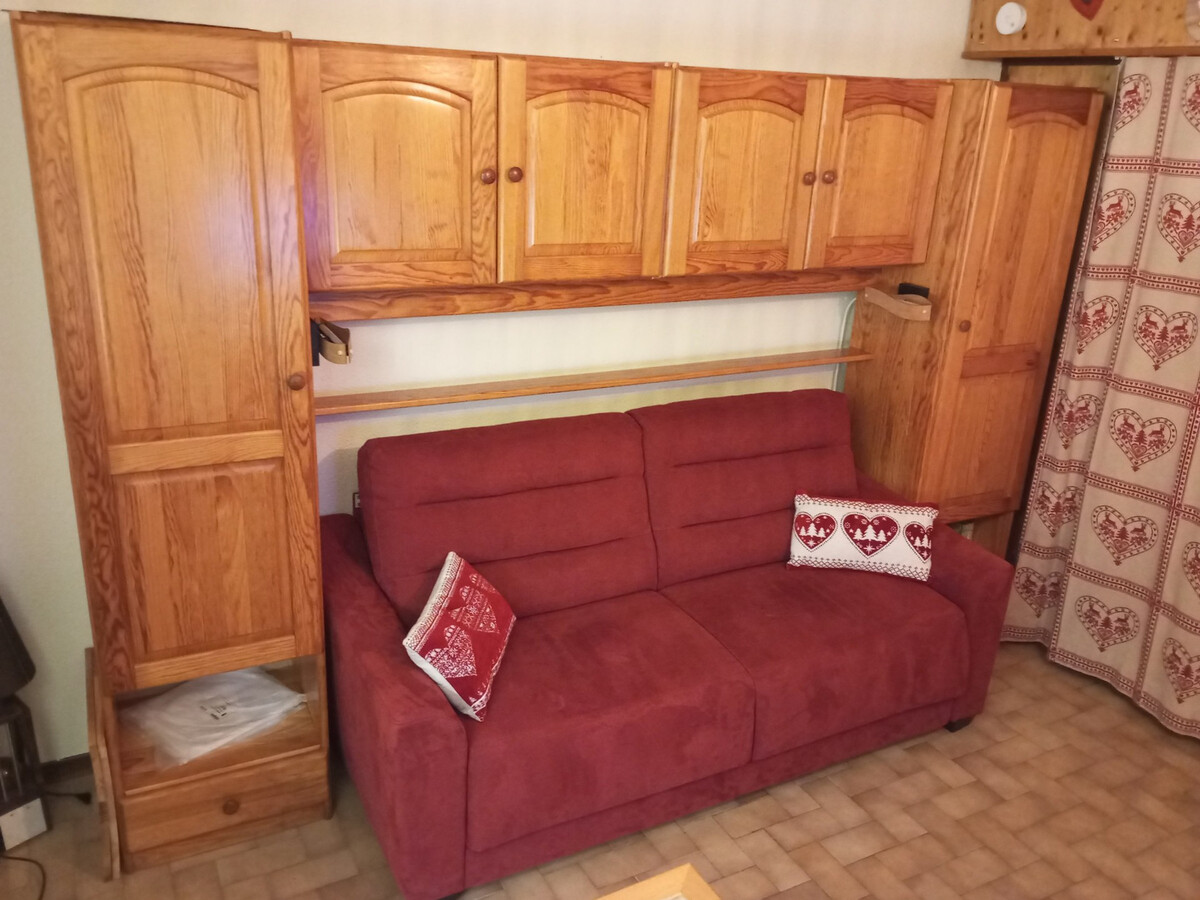 Studio 21m² 4 pers à Samoëns, balcon vue montagne - Photo 2