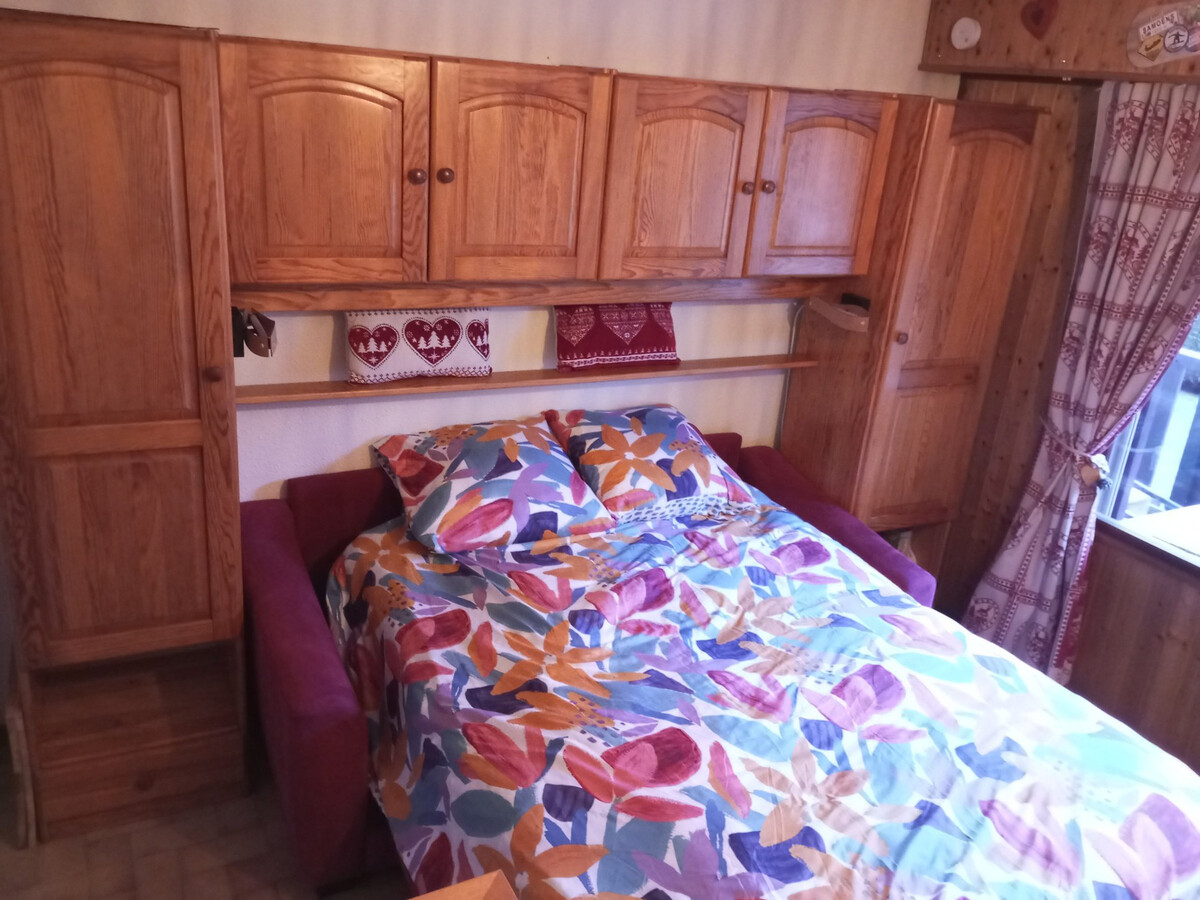 Studio 21m² 4 pers à Samoëns, balcon vue montagne - Photo 11