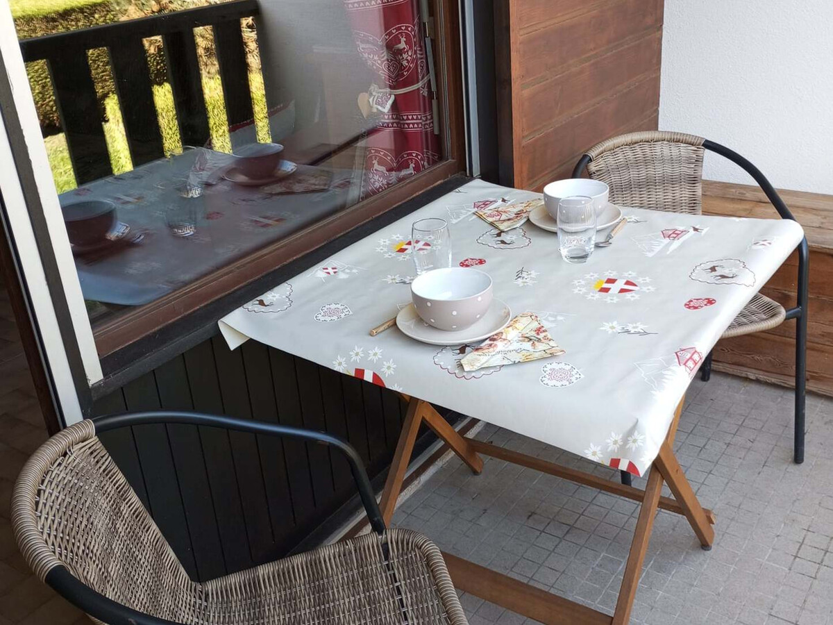 Studio 21m² 4 pers à Samoëns, balcon vue montagne - Photo 12