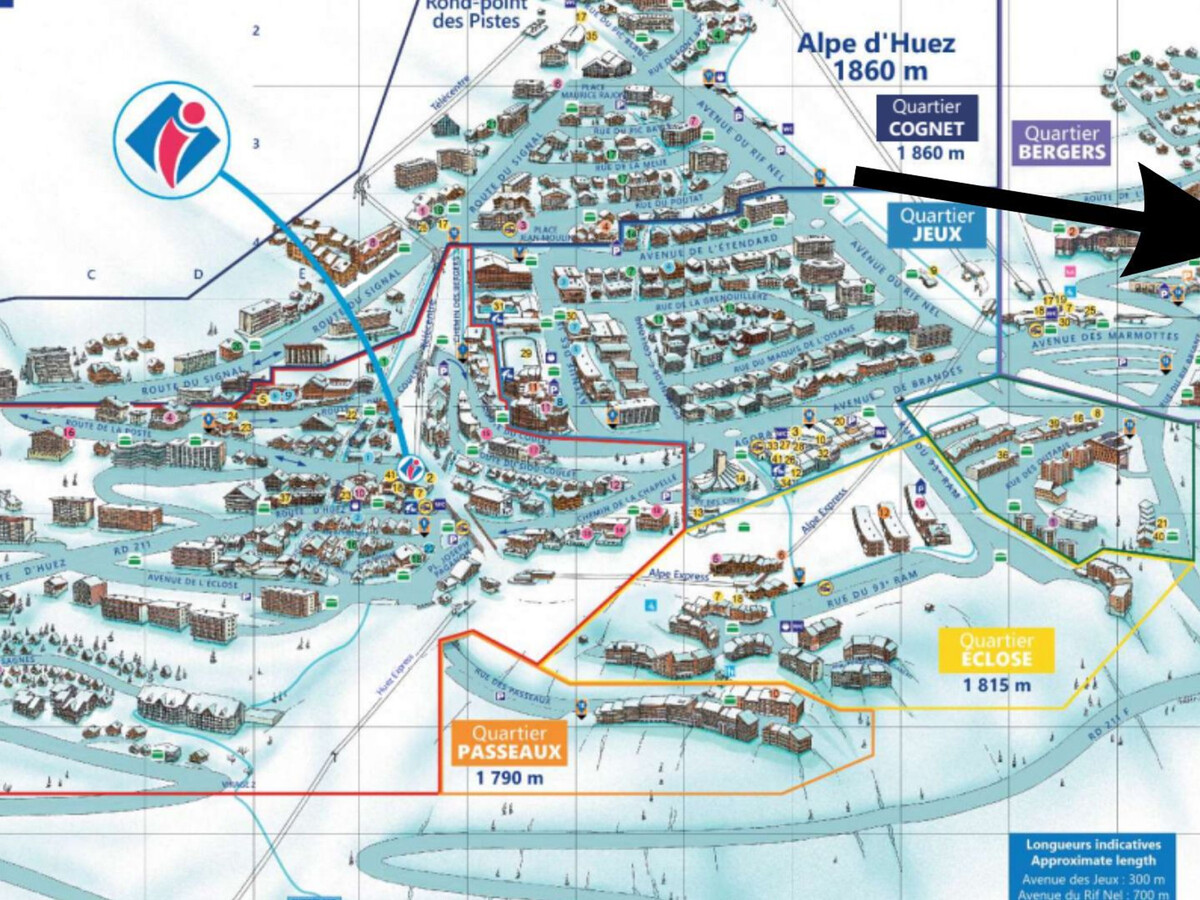 Duplex 125m² Alpe d'Huez, 4 chambres, skis aux pieds - Photo 15