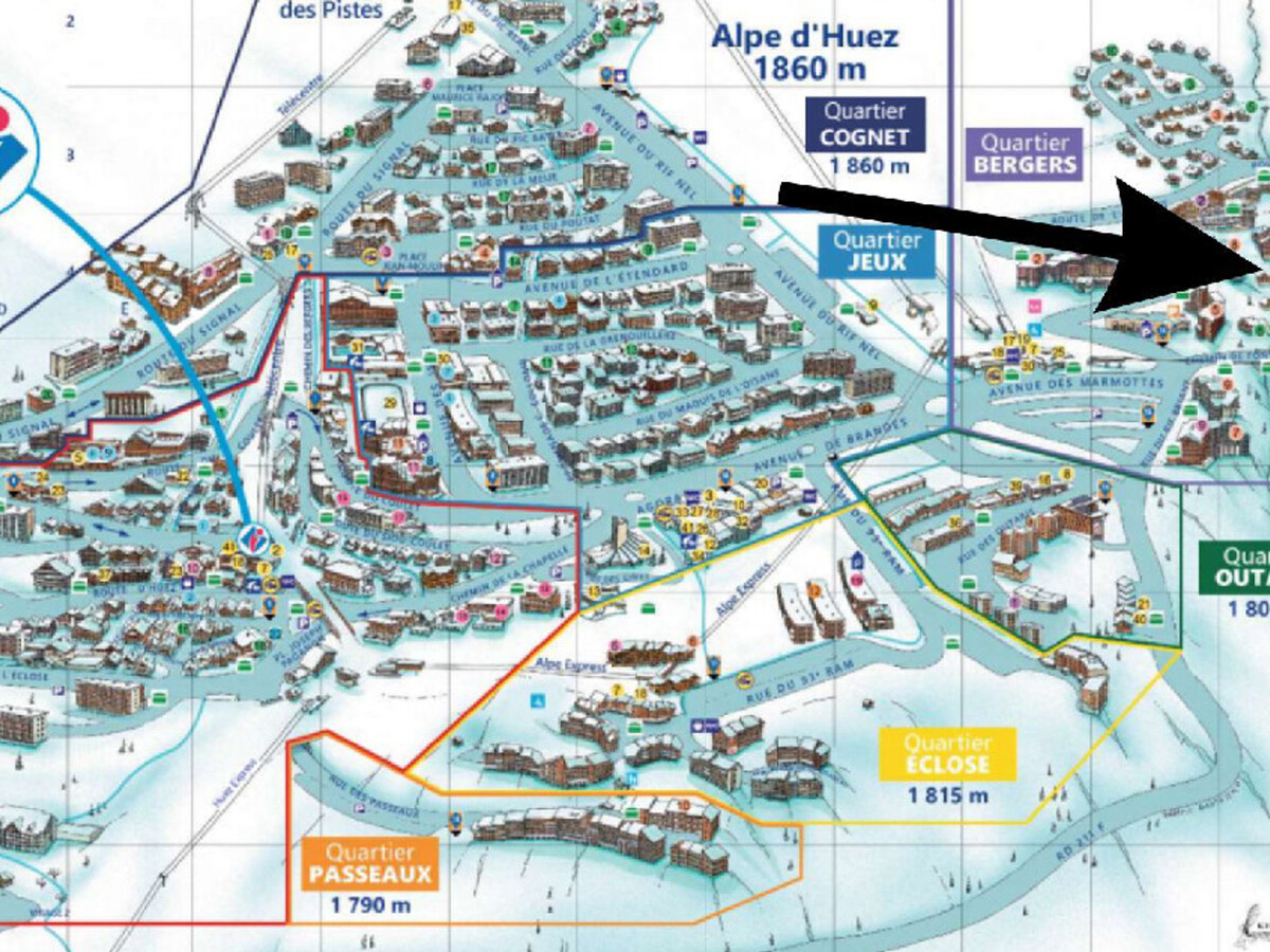 Duplex 125m² Alpe d'Huez, 4 chambres, skis aux pieds - Photo 16