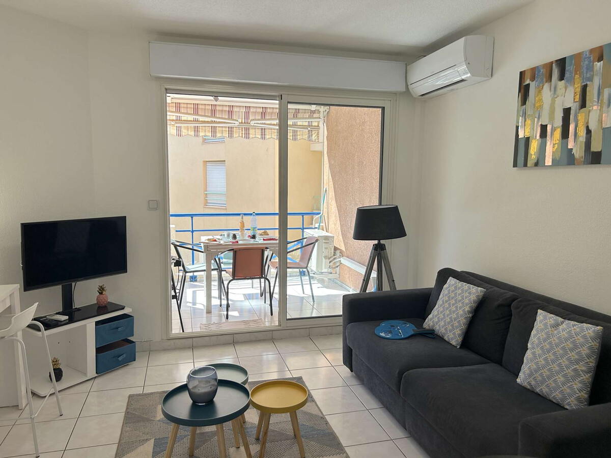 Appartement climatisé à Port Fréjus, 50m de la plage - Photo 4