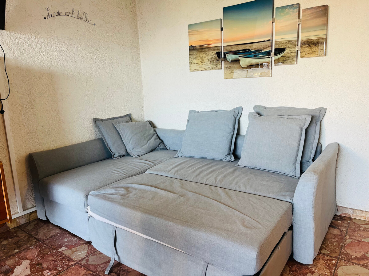 T2 Saint-Cyprien, 200m plage, parking et animaux - Photo 5