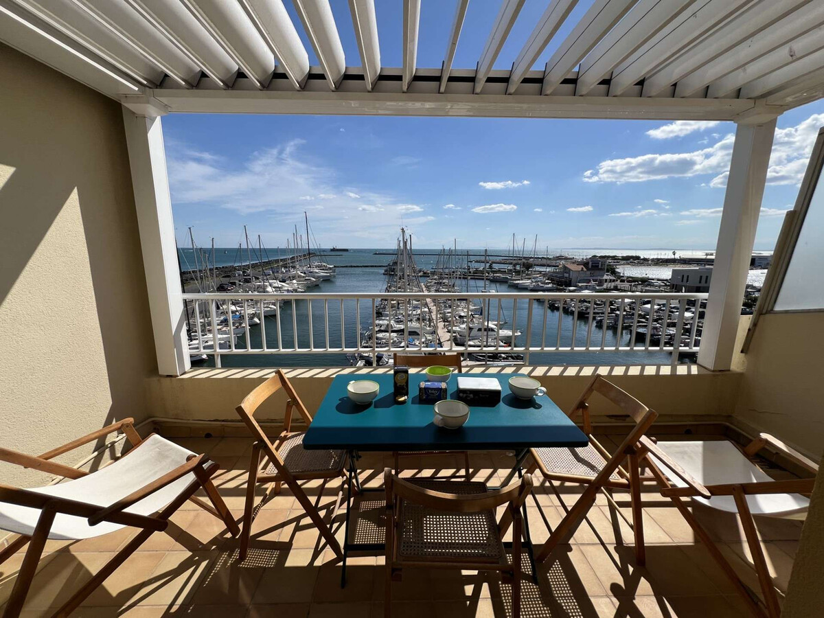Studio-Cabine 4 pers. Cap d'Agde, vue mer et parking - Photo 1