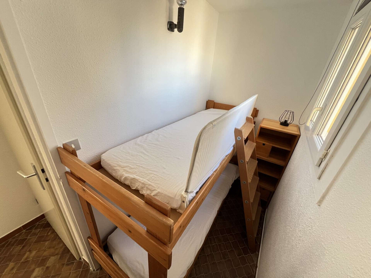 Studio-Cabine 4 pers. Cap d'Agde, vue mer et parking - Photo 12