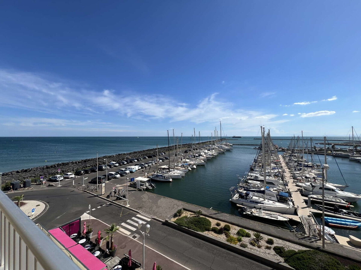 Studio-Cabine 4 pers. Cap d'Agde, vue mer et parking - Photo 14