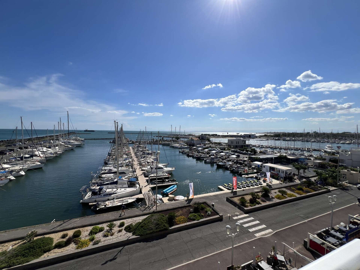 Studio-Cabine 4 pers. Cap d'Agde, vue mer et parking - Photo 15