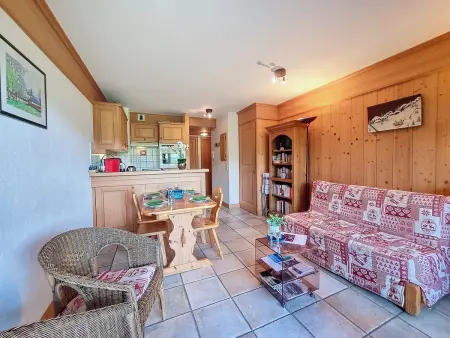 Appartement 2 chambres jardin face au Mont Blanc : photo 8