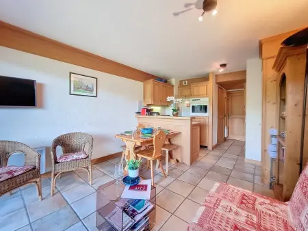 Appartement 2 chambres jardin face au Mont Blanc : photo 10