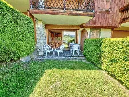 Appartement 2 chambres jardin face au Mont Blanc : photo 13
