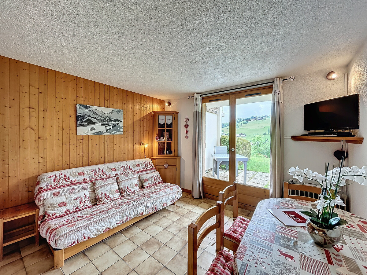 Studio terrasse Mont-Blanc à Combloux - Photo 2