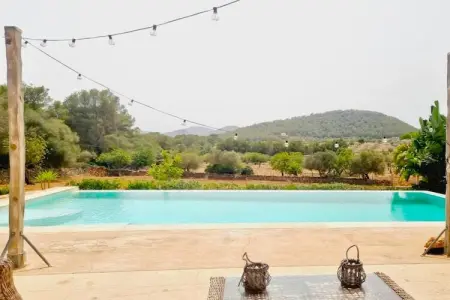Villa Sa Palmera - Piscine bio et jardin arboré : photo 11