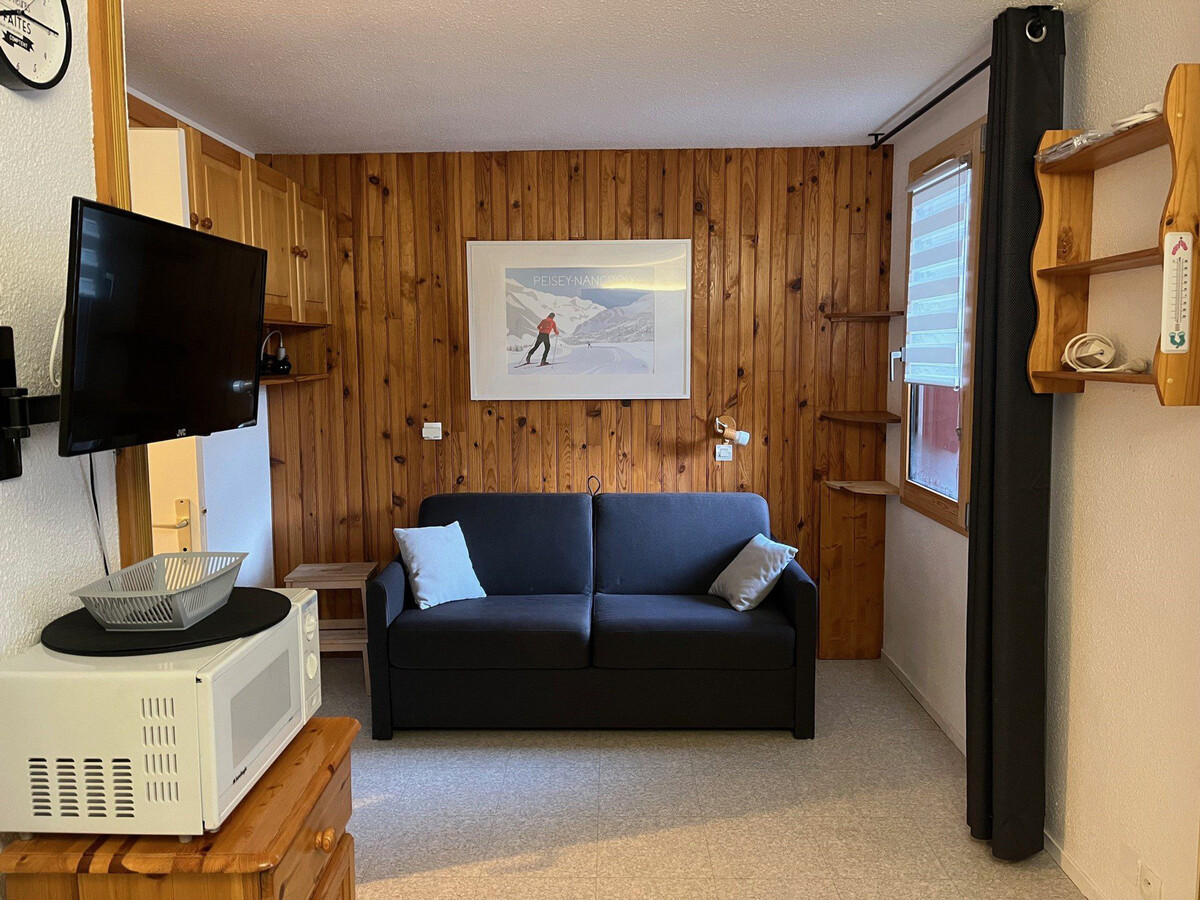 Studio divisible 24m² balcon sud-ouest, La Plagne - Photo 1