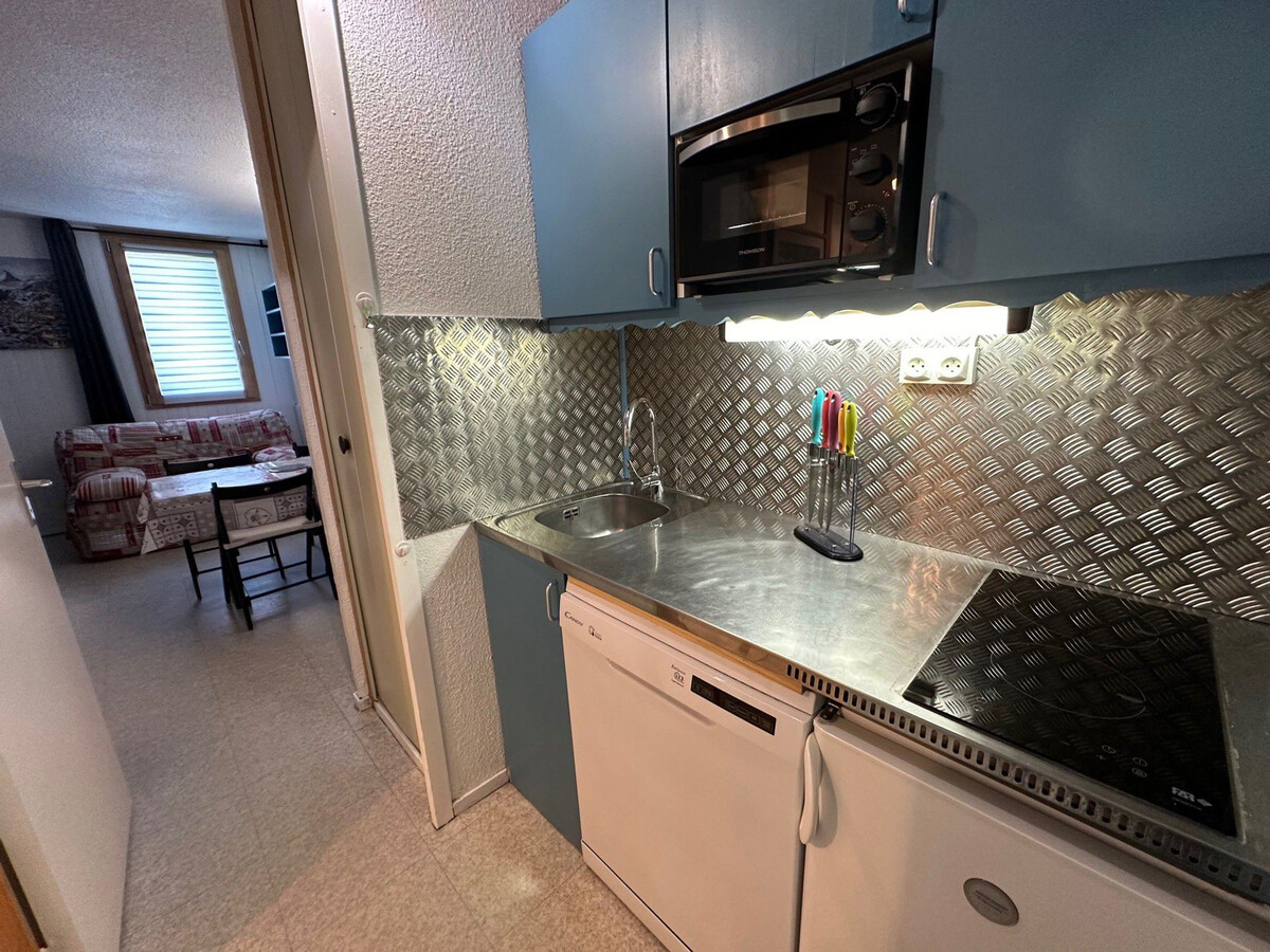 Studio divisible 24m² balcon sud-ouest, La Plagne - Photo 3
