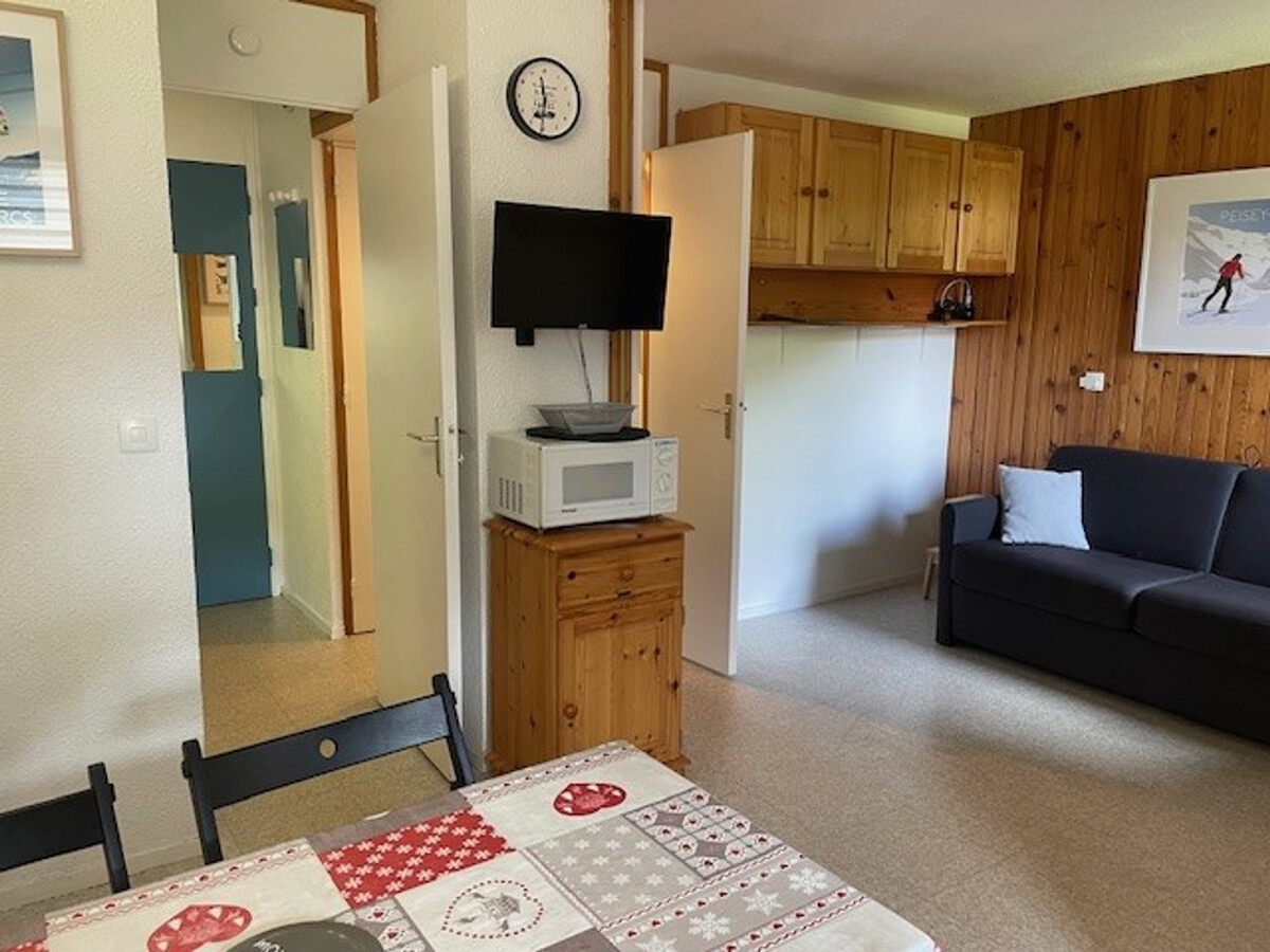 Studio divisible 24m² balcon sud-ouest, La Plagne - Photo 4