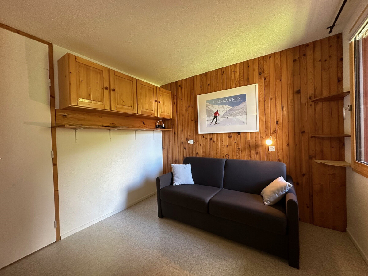 Studio divisible 24m² balcon sud-ouest, La Plagne - Photo 8