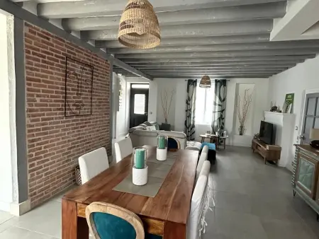 Gîte contemporain 8 pers., piscine et jardin à Saint-Éloy-de-Gy : photo 3