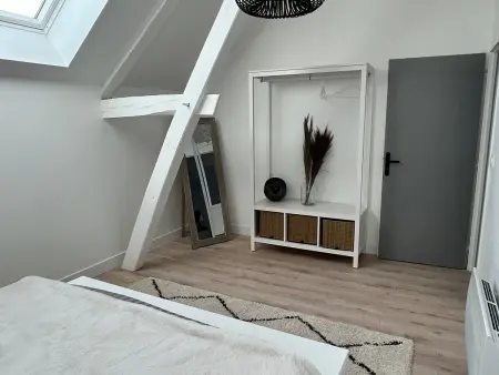 Gîte contemporain 8 pers., piscine et jardin à Saint-Éloy-de-Gy : photo 14