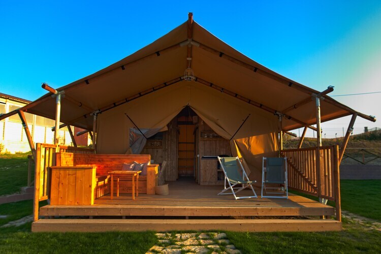 Tenda 2 : glamping en tente climatisée à Fermo - Photo 1