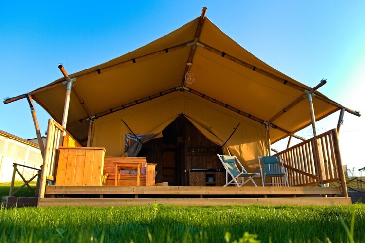 Tenda 2 : glamping en tente climatisée à Fermo - Photo 9