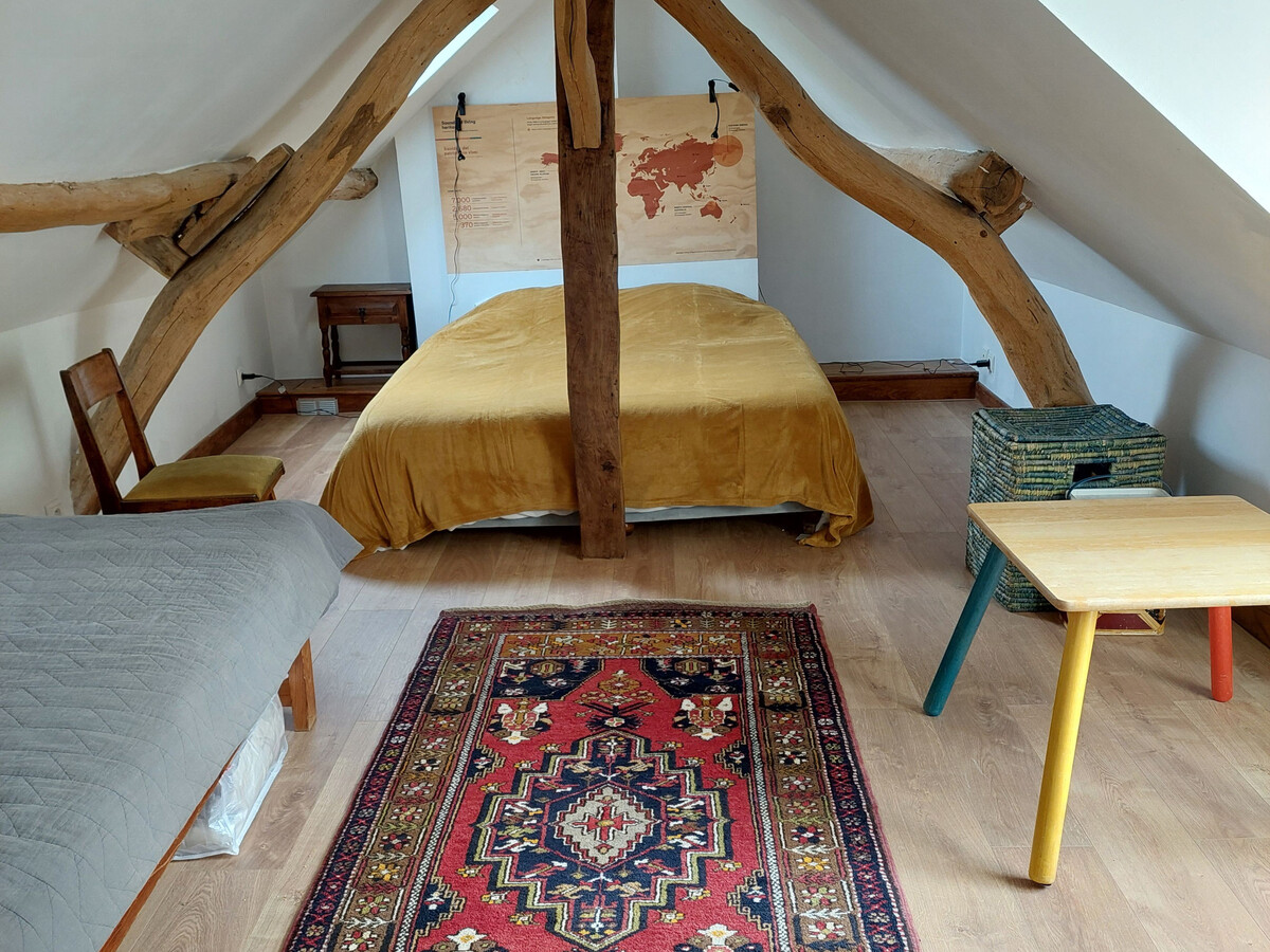 Gîte Champêtre avec Home Cinéma et Verger Libre Cueillette - Photo 12