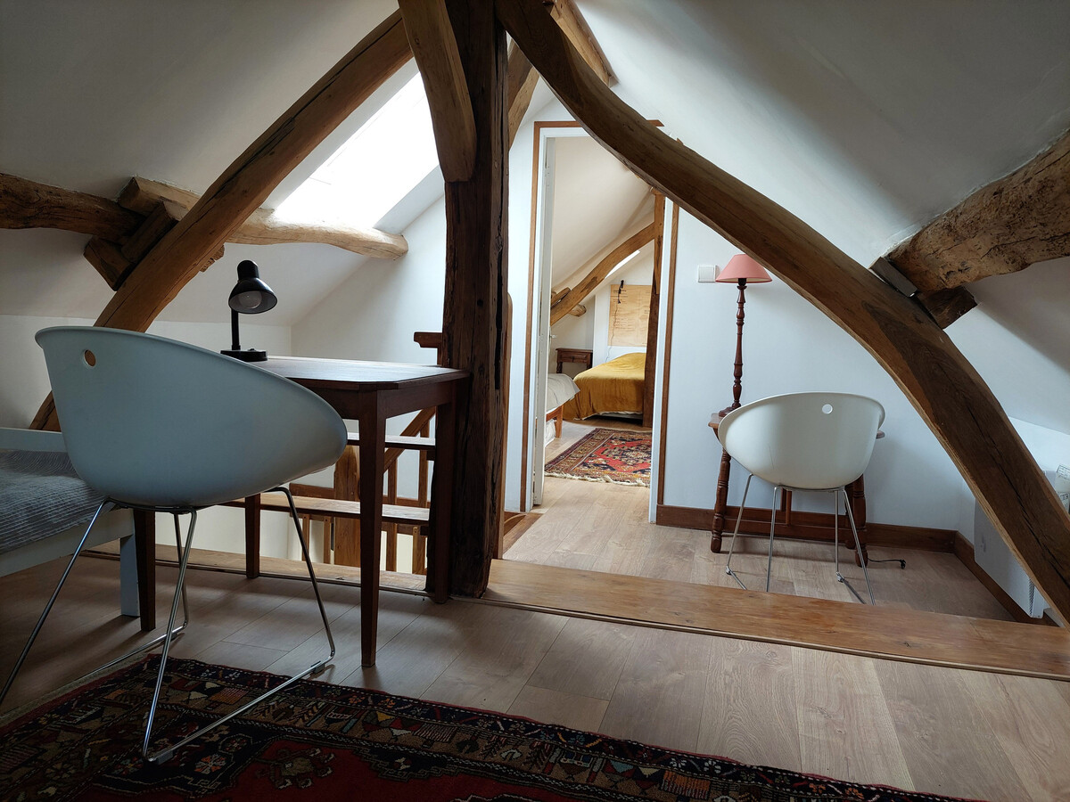 Gîte Champêtre avec Home Cinéma et Verger Libre Cueillette - Photo 17
