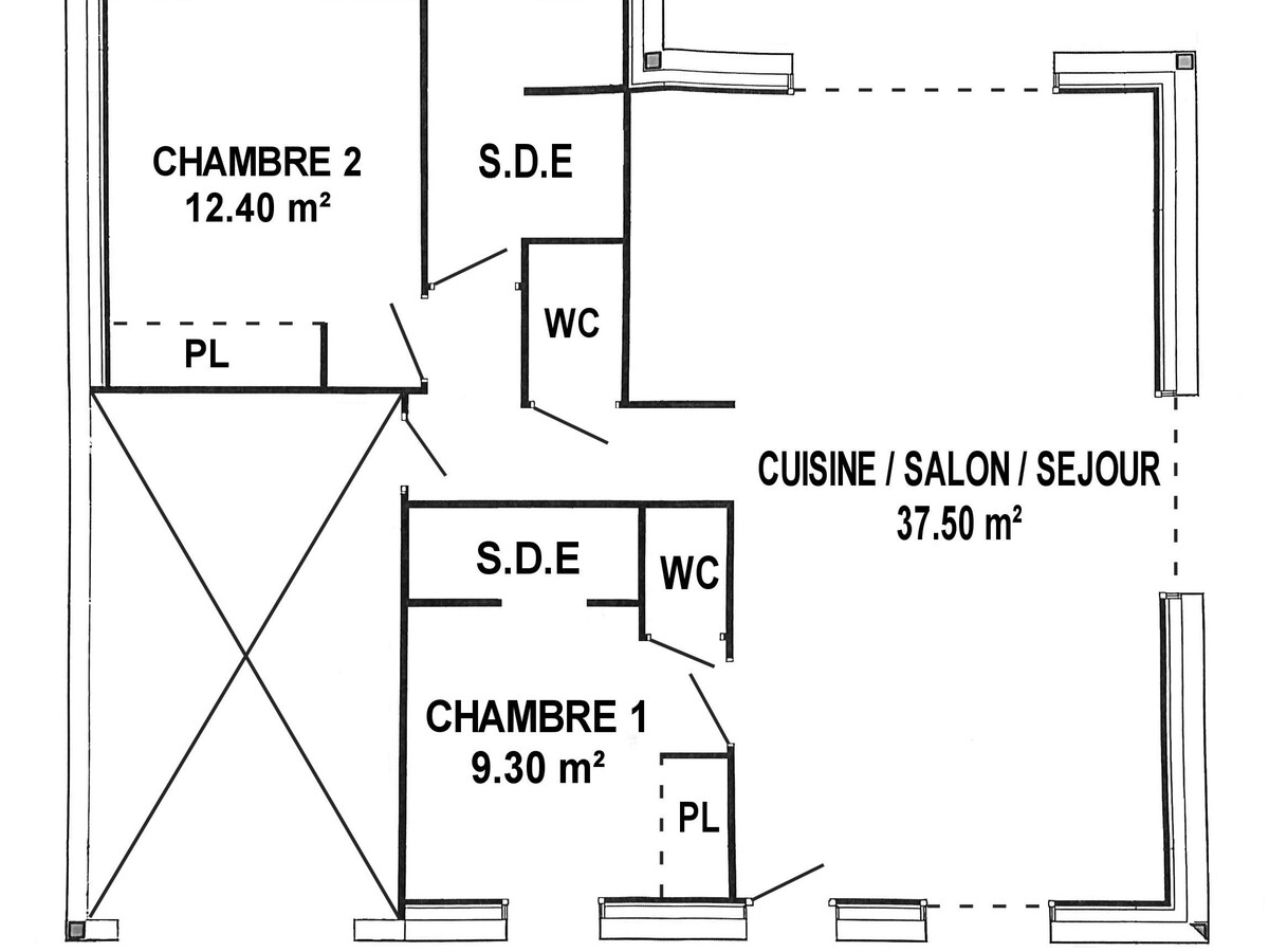 Gîte Chapellerie : maison moderne 4p, jardin 400m² sud - Photo 14