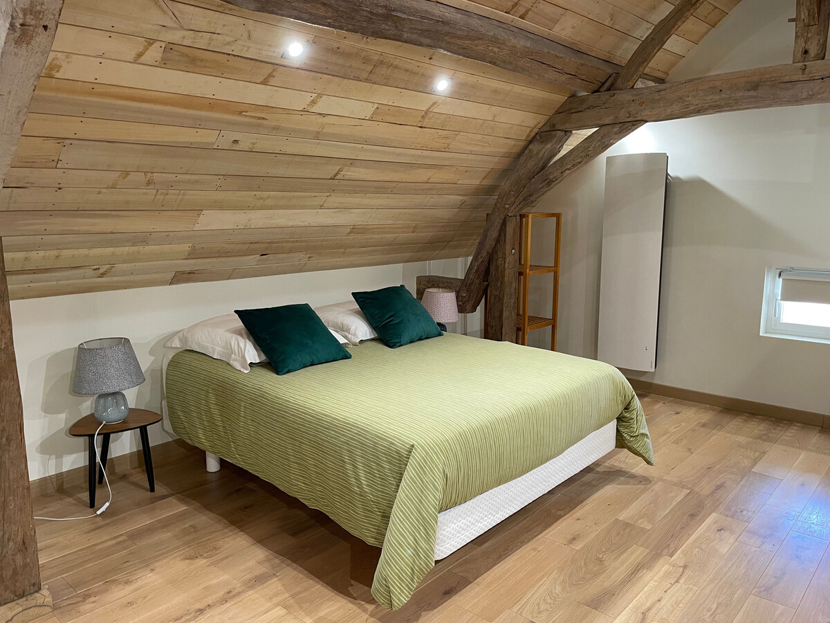 Gîte indépendant Mayet, 2 personnes avec poêle à bois - Photo 4