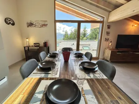 Appartement 3 pièces Combloux, 450 m des remontées : photo 7