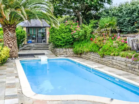 Villa Guidel Plages - 4 chambres, piscine chauffée : photo 2