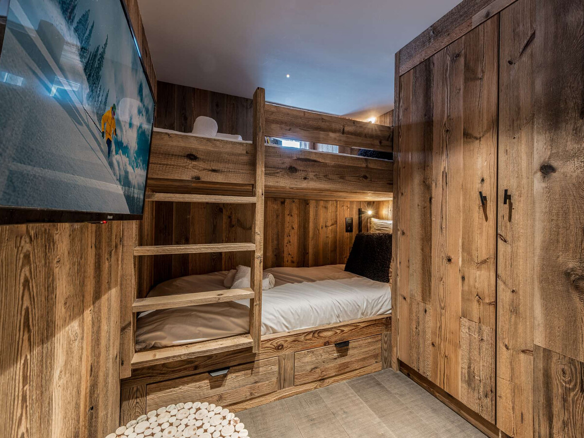 Chalet cosy Courchevel 5 pers près des pistes avec sauna et terrasse - Photo 8