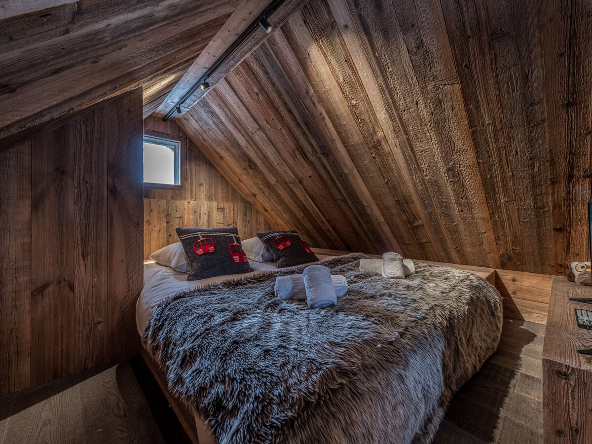 Chalet cosy Courchevel 5 pers près des pistes avec sauna et terrasse - Photo 10