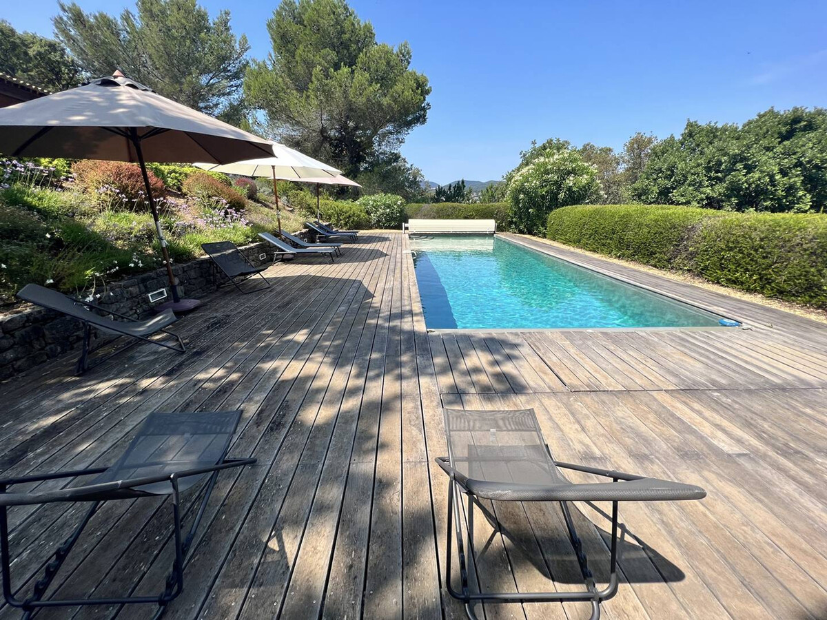 Villa 180m² piscine privée, vue Maures à Gassin - Photo 3