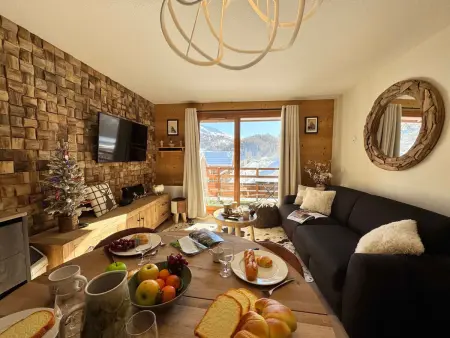 Location appartement à Vars, Appartement Montagne à Vars avec Balcon et Parking