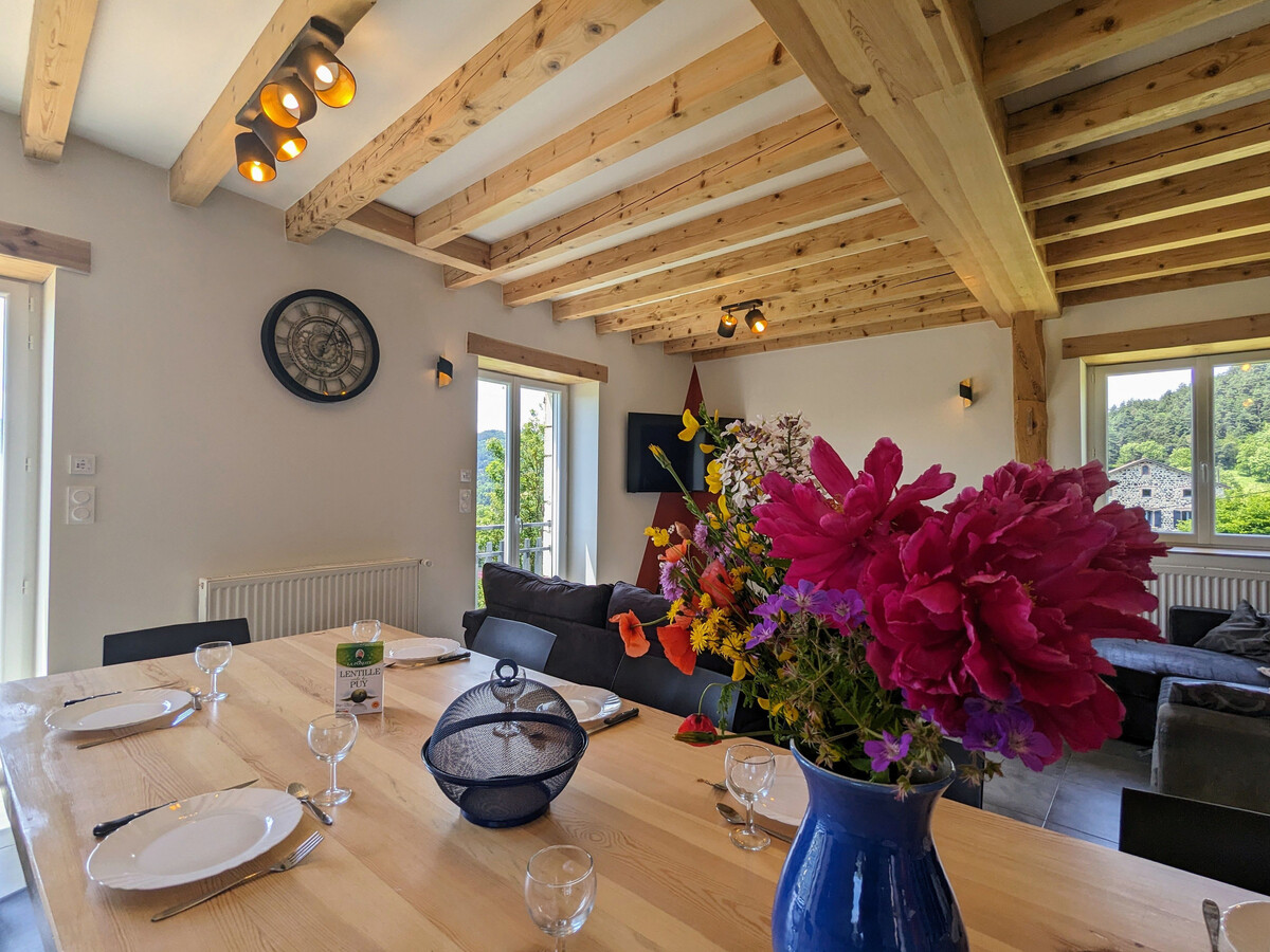 Le Tranquilou : Gîte 10 pers. rénové, terrain vaste à Saint-Privat-d'Allier - Photo 21