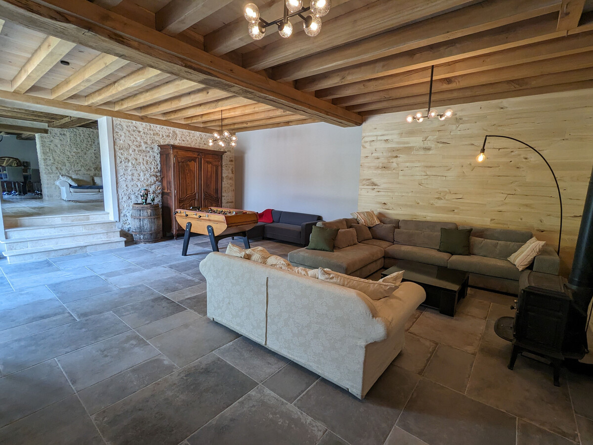 Gîte 10 pers., piscine chauffée et rivière à Aulnay-la-Rivière - Photo 18