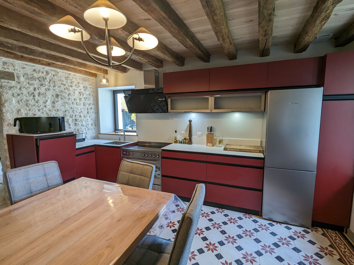 Gîte 10 pers., piscine chauffée et rivière à Aulnay-la-Rivière - Photo 24