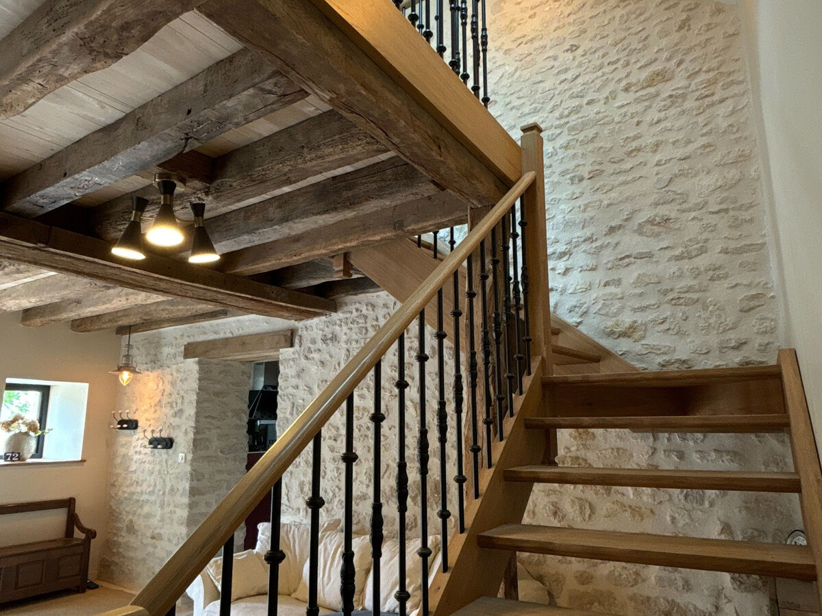 Gîte 10 pers., piscine chauffée et rivière à Aulnay-la-Rivière - Photo 35