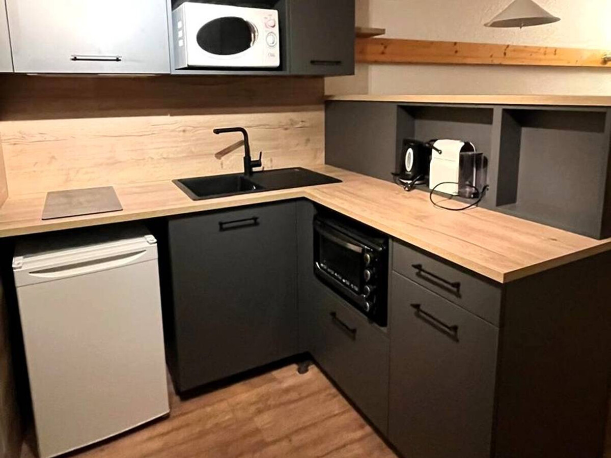 Studio cabine 25 m² aux Gets, 4 pers, parking privé - Photo 2