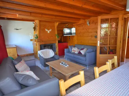 Les Gets - Duplex 5 pièces, 10 pers, proche pistes, terrasse, parking - Photo 1